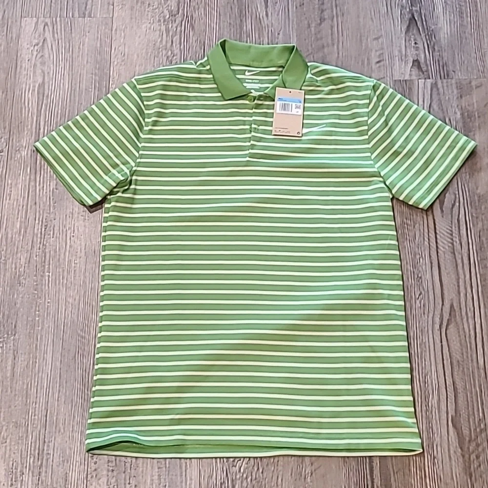 Nike Men's Dri-FIT Victory Striped Golf Polo